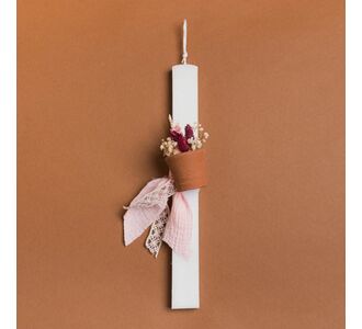 Beauty Home ΛΑΜΠΑΔΑ 33cm ΚΑΣΠΩ ΜΕ ΑΠΟΞΗΡΑΜΕΝΑ ΡΟΖ ΣΕ ΣΥΣΚΕΥΑΣΙΑ ΔΩΡΟΥ       |  Διακοσμητκά στο espiti