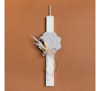 Beauty Home ΛΑΜΠΑΔΑ 33cm ΣΟΥΒΕΡ ΔΙΧΡΩΜΟ ΜΕ ΑΠΟΞΗΡΑΜΕΝΑ ΓΚΡΙ ΣΕ ΣΥΣΚΕΥΑΣΙΑ ΔΩΡΟΥ       |  Διακοσμητκά στο espiti