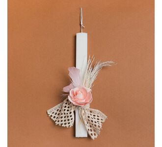 Beauty Home ΛΑΜΠΑΔΑ 33cm ΤΡΙΝΤΑΦΥΛΛΟ ΜΕ ΦΤΕΡΑ ΡΟΖ ΣΕ ΣΥΣΚΕΥΑΣΙΑ ΔΩΡΟΥ       |  Διακοσμητκά στο espiti