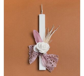 Beauty Home ΛΑΜΠΑΔΑ 33cm ΤΡΙΝΤΑΦΥΛΛΟ ΜΕ ΦΤΕΡΑ ΣΑΠΙΟ ΜΗΛΟ ΣΕ ΣΥΣΚΕΥΑΣΙΑ ΔΩΡΟΥ       |  Διακοσμητκά στο espiti