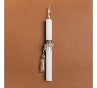 Beauty Home ΛΑΜΠΑΔΑ 25cm ΓΥΑΛΙΝΟ ΜΠΟΥΚΑΛΑΚΙ ΜΕ ΑΠΟΞΗΡΑΜΕΝΟ ΜΟΚΑ ΣΕ ΣΥΣΚΕΥΑΣΙΑ ΔΩΡΟΥ       |  Διακοσμητκά στο espiti