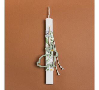 Beauty Home ΛΑΜΠΑΔΑ 33cm ΞΥΛΙΝΟ ΠΕΡΙΓΡΑΜΜΑ ΛΑΓΟΣ ΒΕΡΑΜΑΝ ΣΕ ΣΥΣΚΕΥΑΣΙΑ ΔΩΡΟΥ       |  Διακοσμητκά στο espiti