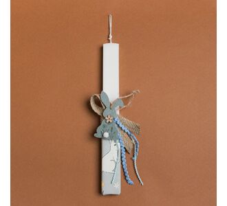 Beauty Home ΛΑΜΠΑΔΑ ΛΕΥΚΗ 33cm ΤΣΟΧΙΝΟΣ ΛΑΓΟΣ ΣΕ ΣΥΣΚΕΥΑΣΙΑ ΔΩΡΟΥ       |  Διακοσμητκά στο espiti