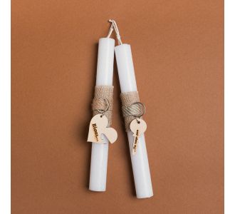 Beauty Home ΛΑΜΠΑΔΑ 25cm ΚΛΕΙΔΙ-ΚΑΡΔΙΑ ΜΠΡΕΛΟΚ ΣΕΤ 2 τμχ ΣΕ ΣΥΣΚΕΥΑΣΙΑ ΔΩΡΟΥ       |  Διακοσμητκά στο espiti