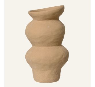 Beauty Home Πήλινο Βάζο 11 x 19.3 cm       |  Βάζα στο espiti
