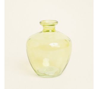 Beauty Home Γυάλινο Βάζο 14 x 16 cm  Πράσινο     |  Βάζα στο espiti