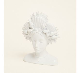 Beauty Home Βάζο Προτομή Λευκο17.3 x 11,7 x 23 cm       |  Βάζα στο espiti