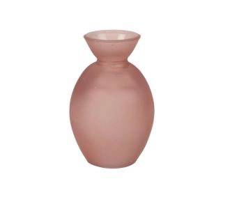 Beauty Home Γυάλινο Βάζο Noam Ροζ 7 x 10,5 CM – 150ml       |  Βάζα στο espiti