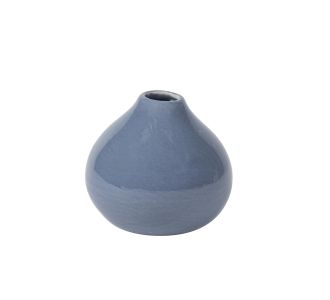 Beauty Home Κεραμικό Βάζο Llias Μπλε 8 x 7,5 CM       |  Βάζα στο espiti