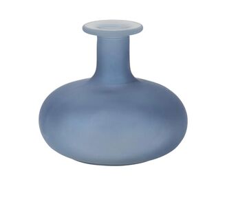 Beauty Home Γυάλινο Βάζο Emy Μπλε 12 x 10 CM – 470ml       |  Βάζα στο espiti
