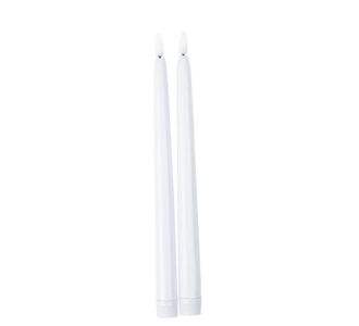 Beauty Home 2 Κεριά LED Λευκά  27,5 x 2 CM – 2 Μπαταρίες AA δεν περιλαμβάνονται       |  Κεριά στο espiti