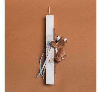 Beauty Home ΛΑΜΠΑΔΑ 33cm ΒΡΑΧΙΟΛΙ ΛΟΥΤΡΙΝΟ ΑΡΚΟΥΔΑΚΙ ΣΕ ΣΥΣΚΕΥΑΣΙΑ ΔΩΡΟΥ       |  Διακοσμητκά στο espiti