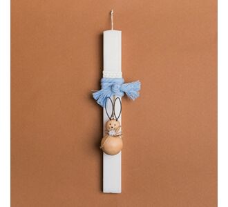 Beauty Home ΛΑΜΠΑΔΑ 33cm ΣΙΕΛ ΚΟΡΔΟΝΙ ΞΥΛΙΝΟΣ ΛΑΓΟΣ ΜΠΑΛΑ ΣΕ ΣΥΣΚΕΥΑΣΙΑ ΔΩΡΟΥ       |  Διακοσμητκά στο espiti