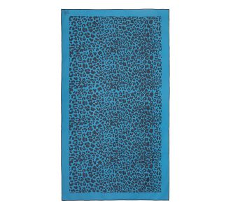 Beauty Home Πετσέτα θαλάσσης διπλής όψης Microfiber Art 2251 90x160 Μπλε       |  Πετσέτες Θαλάσσης στο espiti