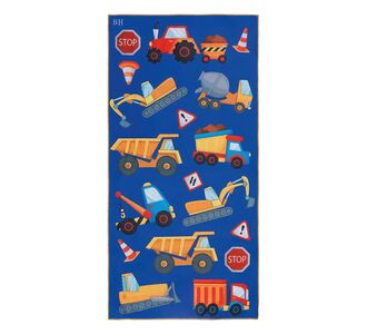 Beauty Home Πετσέτα θαλάσσης διπλής όψης παιδική Microfiber Αrt 2261 Μπλε       |  Πετσέτες Θαλάσσης στο espiti