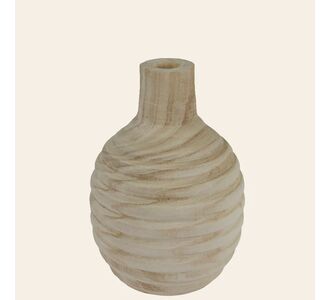 Beauty Home Ξύλινο Βάζο 18 x 26 cm       |  Διακοσμητκά στο espiti