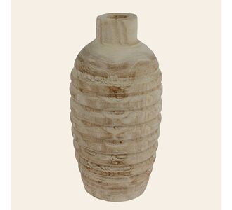 Beauty Home Βάζο Ξύλινο 15 x 31 cm       |  Βάζα στο espiti