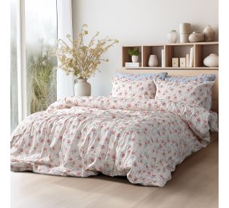 Beauty Home Σετ κουβερλί υπέρδιπλο Art 12218 Chloe 100% Βαμβακοσατέν 300tc 220x240 Μπεζ       |  Κουβερλί Υπέρδιπλα στο espiti