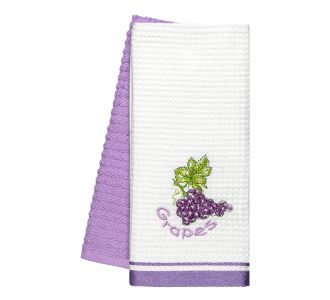 Beauty Home Ποτηρόπανα σετ 2τμχ Grapes Art 8801 40x60 Λιλά       |  Πετσέτες Κουζίνας στο espiti