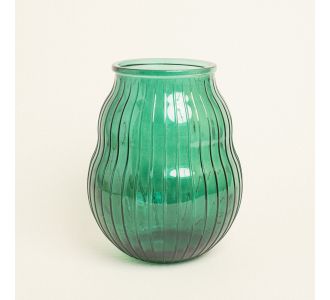 Beauty Home Γυάλινο Βάζο Ανάσα 23 CM       |  Βάζα στο espiti