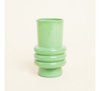 Beauty Home Γυάλινο Βάζο Ελάνη 17 CM       |  Βάζα στο espiti