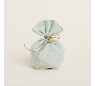 Beauty Home ΠΟΥΓΚΙ ΜΕ ΒΑΣΗ 8 x 12 cm  ΒΕΡΑΜΑΝ ΧΡΥΣΟ LUREX       |  Είδη για τον Γάμο στο espiti