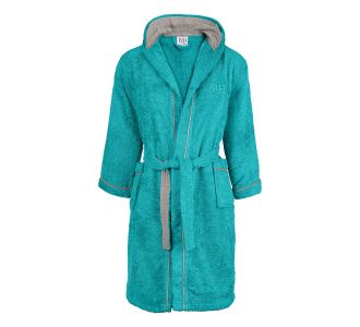 Beauty Home Μπουρνούζι εφηβικό Art 3431 Πετρόλ 8-10 ετών      |  Βρεφικά μπουρνούζια στο espiti