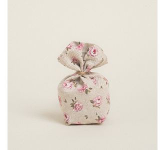 Beauty Home ΠΟΥΓΚΙ ΜΕ ΒΑΣΗ 8 x 12 cm ΜΙΝΙ ΦΛΟΡΑΛ ΜΠΕΖ       |  Είδη για τον Γάμο στο espiti