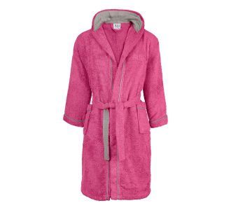 Beauty Home Μπουρνούζι εφηβικό Art 3430 Φουξ 8-10 ετών      |  Βρεφικά μπουρνούζια στο espiti