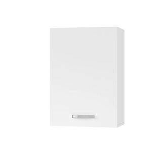 CHARLOTΤE Πάνω Ντουλάπι 50x30.5x71.8εκ με μεταλλικά χερούλια Λευκό AlphaB2B |  Ντουλάπια στο espiti