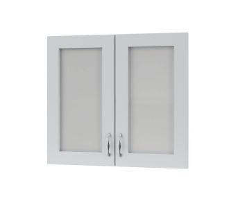 Άνω Πορτάκια-Τζάμι Modest Γκρι 80x71.3x1.6cm AlphaB2B |  Ντουλάπια στο espiti