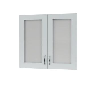 Άνω Πορτάκια-Τζάμι Modest Γκρι 80x71.3x1.6cm AlphaB2B |  Ντουλάπια στο espiti