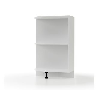 Modest Κάτω Γωνιακό Ντουλάπι Λευκό 28x55x82cm AlphaB2B |  Ντουλάπια στο espiti