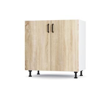 Modest Κάτω Ντουλάπι Νεροχύτη Σονόμα 80x48x82cm AlphaB2B |  Ντουλάπια στο espiti