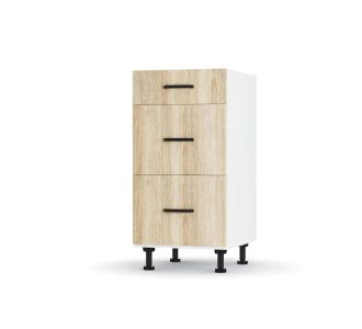 Modest Κάτω Ντουλάπι Συρταριέρα Σονόμα 40x48x82 εκ AlphaB2B |  Ντουλάπια στο espiti