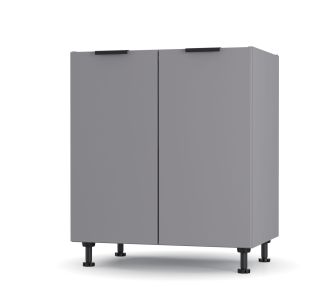 Craft Κάτω Ντουλάπι Γραφίτη 70x48x82cm AlphaB2B |  Ντουλάπια στο espiti