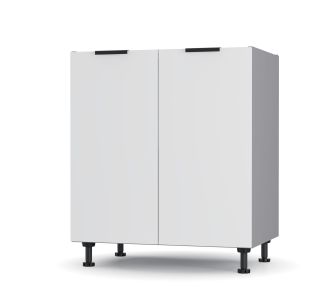 Craft Κάτω Ντουλάπι Λευκό 70x48x82cm AlphaB2B |  Ντουλάπια στο espiti