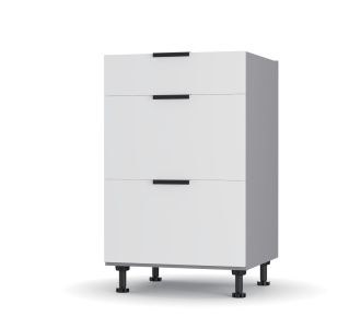 Craft Κάτω Ντουλάπι Συρταριέρα Λευκό 50x48x82cm AlphaB2B |  Ντουλάπια στο espiti