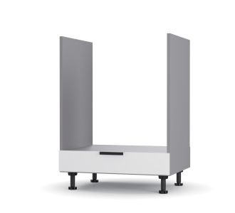 Craft Κάτω Ντουλάπι Φούρνου Λευκό 60x48x82cm AlphaB2B |  Ντουλάπια στο espiti