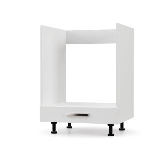 Charlotte Κάτω ντουλάπι Φούρνου 60x53x82εκ Λευκό AlphaB2B |  Ντουλάπια στο espiti