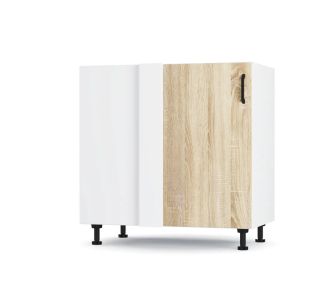 Modest Κάτω Γωνιακό Ντουλάπι Σονόμα 100x48x82cm. AlphaB2B |  Ντουλάπια στο espiti