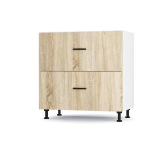 Modest Κάτω Ντουλάπι Συρταριέρα Σονόμα 80x48x82cm AlphaB2B |  Ντουλάπια στο espiti