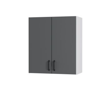 Modest Πάνω Ντουλάπι Απορροφητήρα Ανθρακί 60x32x68εκ AlphaB2B |  Ντουλάπια στο espiti