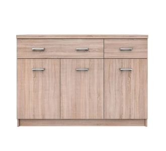 Top Mix Μπουφές 120x33x85cm Sonoma AlphaB2B |  Μπουφέδες στο espiti