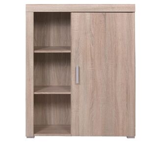 Κομότα Damis 90.5x35x113.5εκ Sonoma TV AlphaB2B |  Βιτρίνες - Έπιπλα εισόδου στο espiti