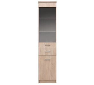 Βιτρίνα Μονόφυλλη Top Mix 1D1W1S 40x33x183εκ Σονόμα με συρτάρι AlphaB2B |  Συνθέσεις σαλονιού στο espiti