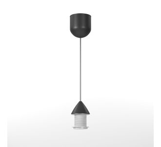 Καλώδιο Μονόφωτο Μαύρο 80cm Ε27 AlphaB2B |  Φωτιστικά  στο espiti