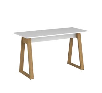 Γραφείο Neptune Λευκό-Σονόμα 138x60x77cm AlphaB2B |  Γραφεία στο espiti