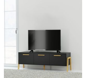 Έπιπλο Τηλεόρασης Belle Ανθρακί 149.5x41x49cm AlphaB2B |  Έπιπλα τηλεόρασης στο espiti