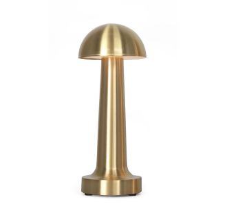 Επιτραπέζιο Φωτιστικό Led 3W 3000K Χρυσό Φ10x22cm AlphaB2B |  Επιτραπέζια στο espiti